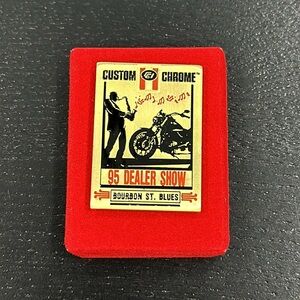 Vintage 1995 New Orleans Custom Chrome Dealer Show Pin